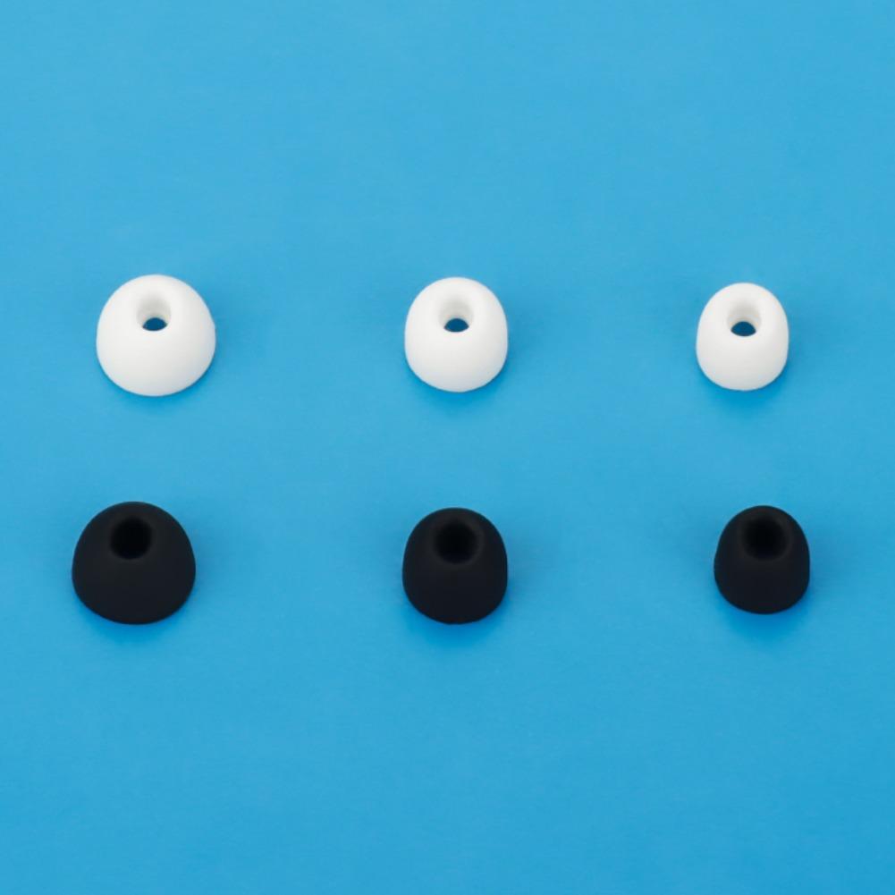Silicone Ear Tip Replacement - 6 pçs/caixa (s + m +