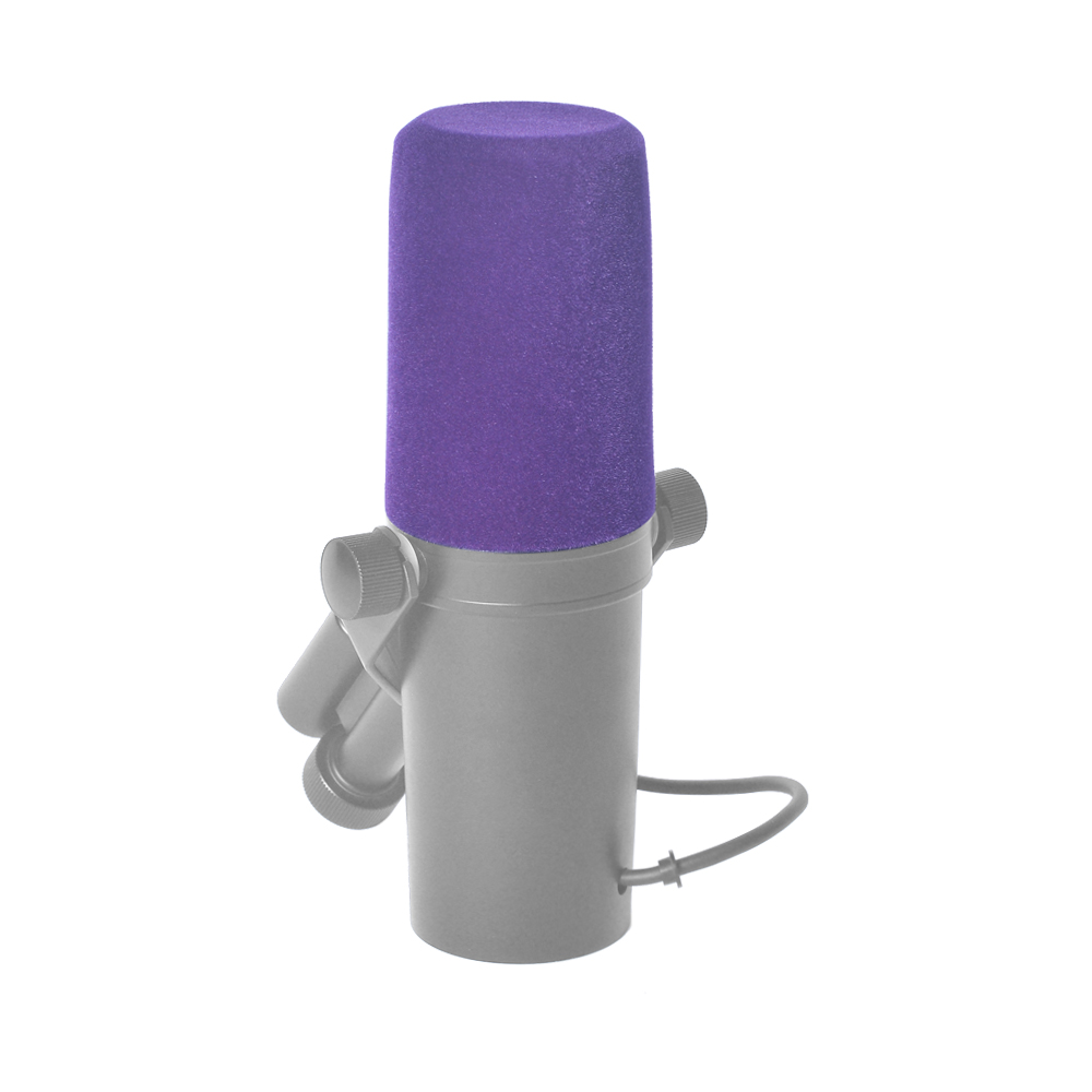 Shure Mic Sm7B - Capa de Espuma Profissional Dead Cat