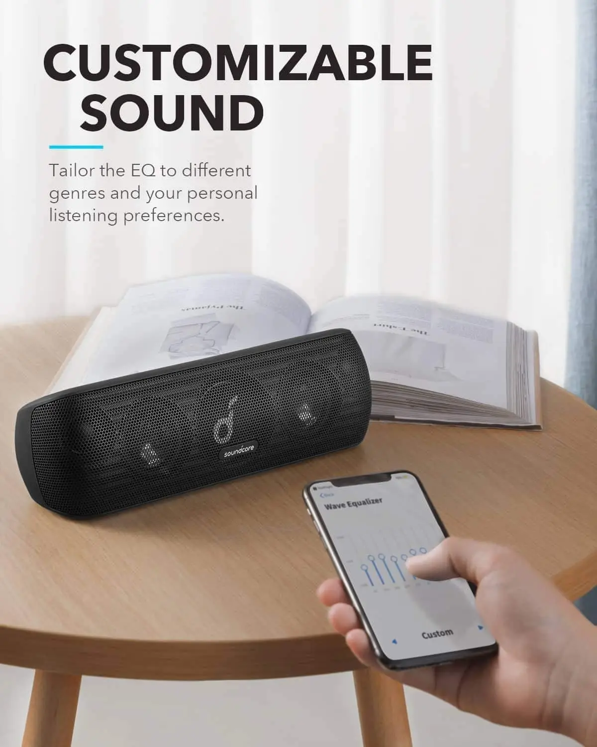 Anker Speaker Soundcore Motion+ - Alto-falante Bluetooth de movimento TLF Anker
