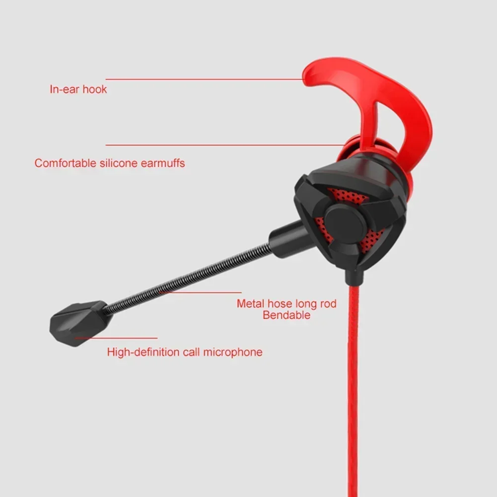 Gamer Headphones com microfone - Wired Earphone Mic avaliação e preço