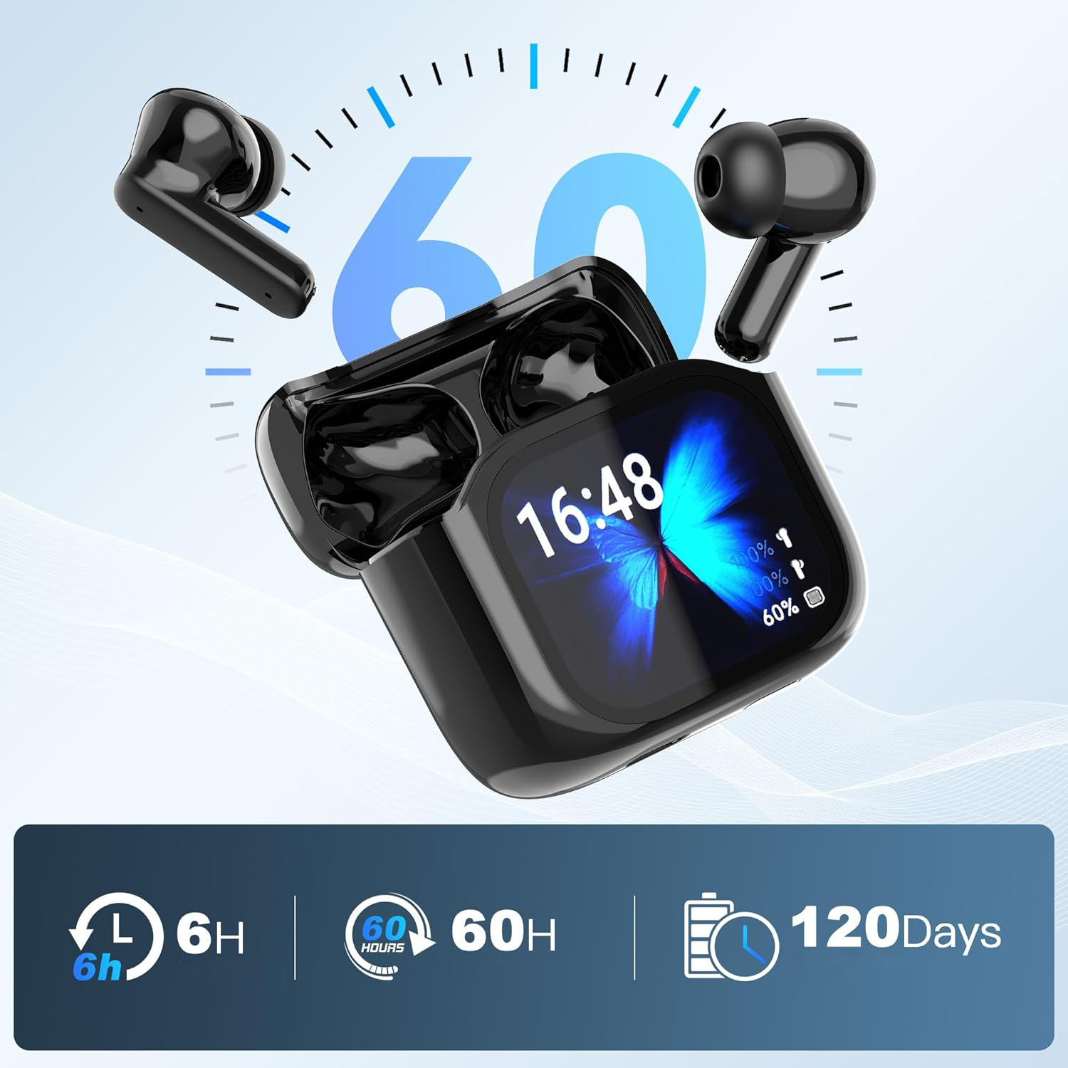 Fones de ouvido bluetooth com  - Noise Cancelling Headphone avaliação e preço