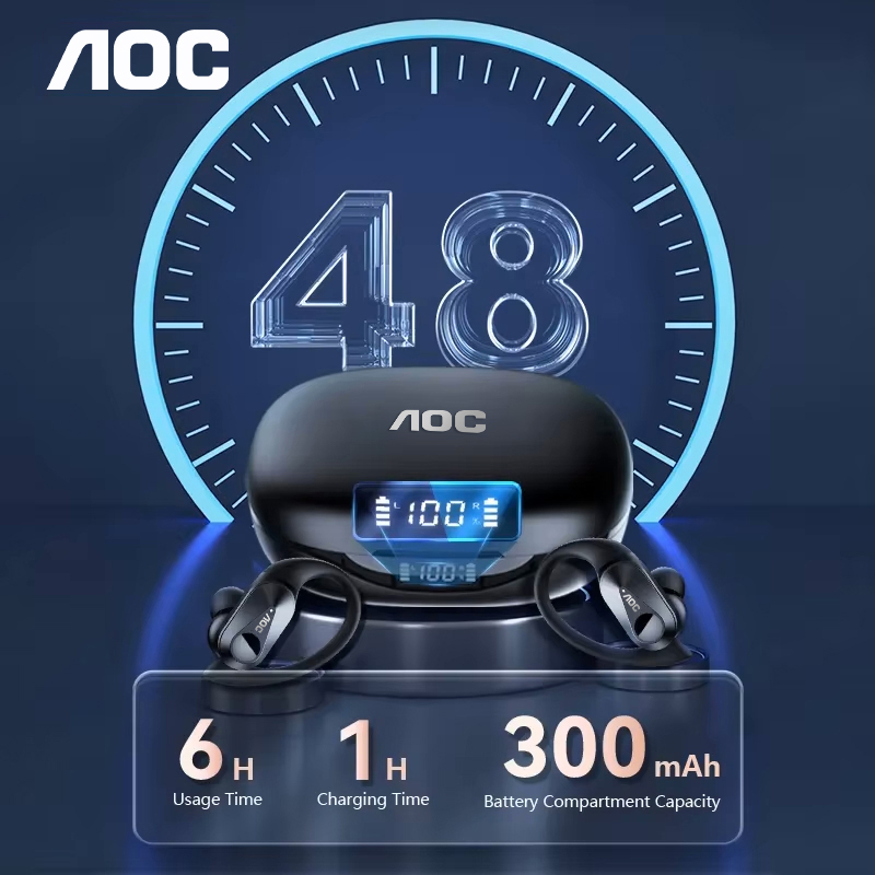 Fone de Ouvido Esportivo AOC S - Wired Earphone Mic avaliação e preço