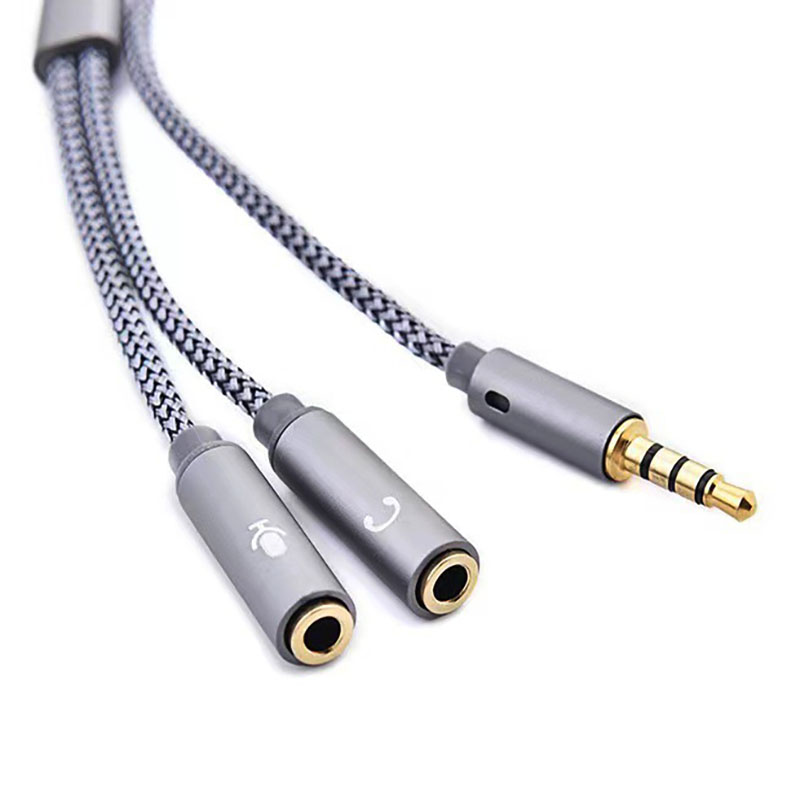 Divisor de áudio de 3,5 mm Y J - Earphone Splitter Jack avaliação e preço