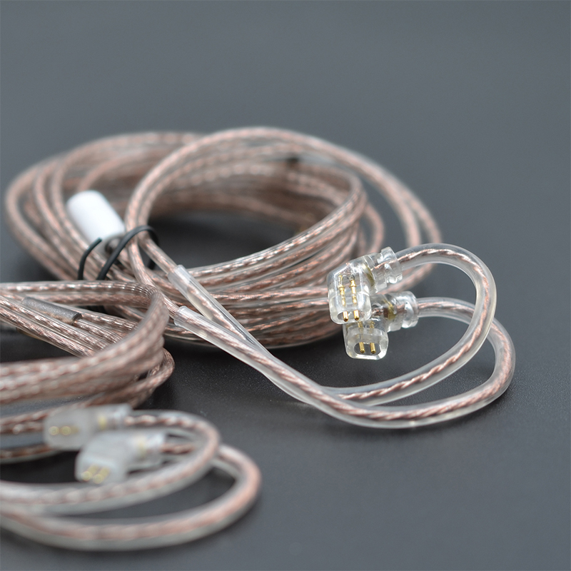 Cabo de fone de ouvido KZ orig - Wired Earphone Mic avaliação e preço