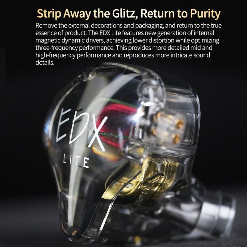 Original kz edx lite alta fide - In Ear Monitor Iem avaliação e preço