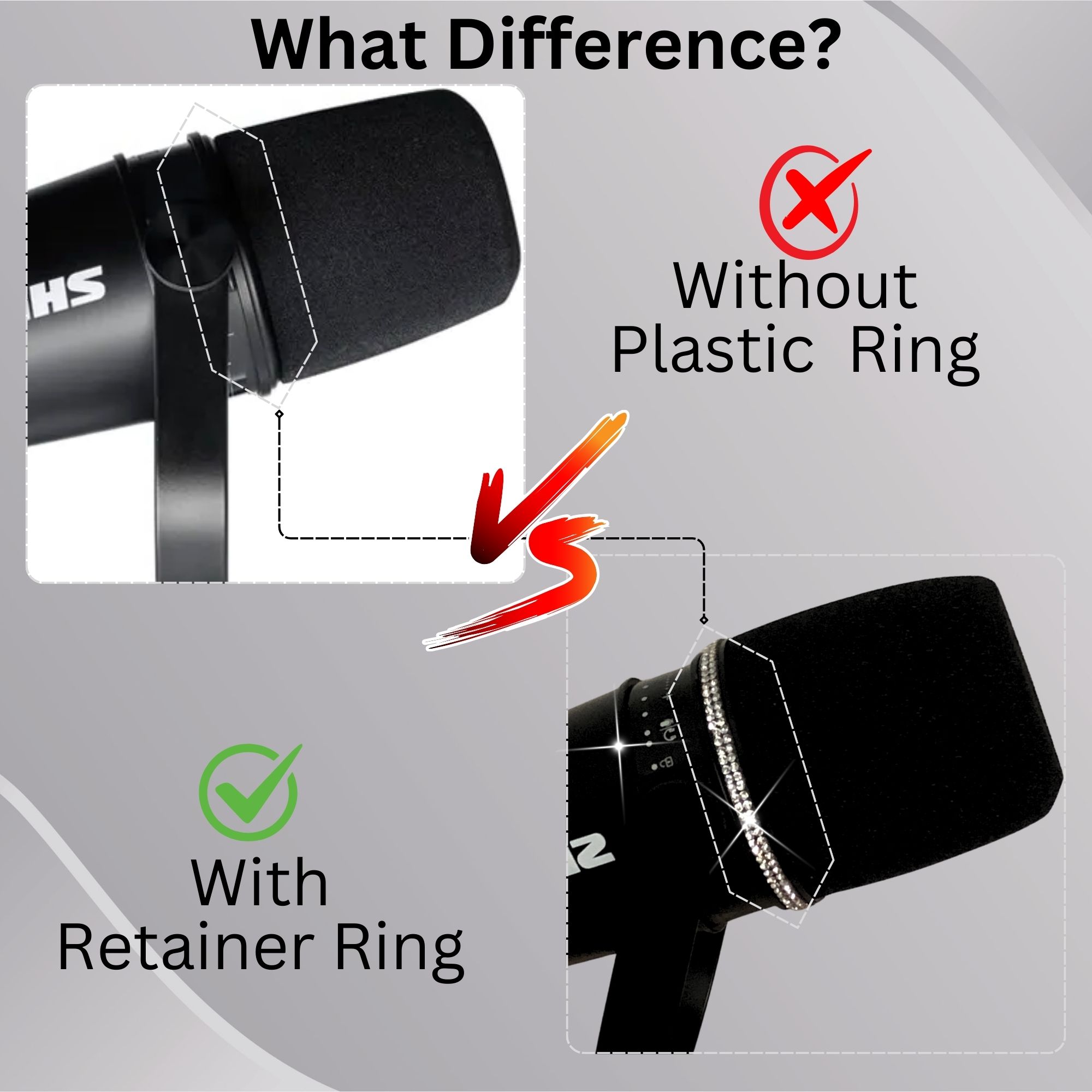Filtro Pop Shining MV7 para Mi - Shure Mic Sm7B avaliação e preço